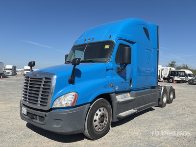 2017 Freightliner Cascadia 125 6x4 T/A Sleeper Truck Tractor