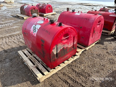 Quantity of (2) Tidy tank 590 L Steel Diesel Serbatoio carburante