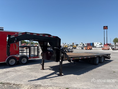 2026 Big Tex 22GN-25D5A-MRBK 25 ft T/A Gooseneck Rimorchio per attrezzatura