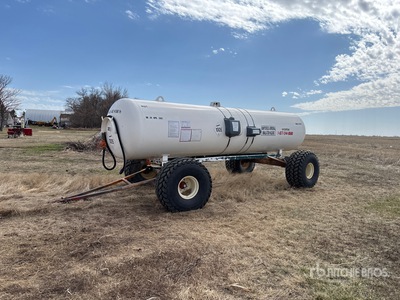 Turntable 2000 Gallon NH3 Tank