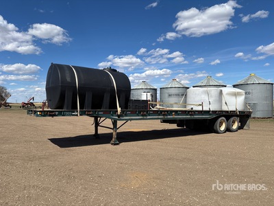 46 ft T/A Sprayer Water Remorque à plateau