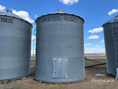 Westeel-Rosco +/- 2000 bu 6 Ring Grain Bin