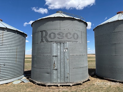 Quantity of (5) Rosco +/- 1750 bu Grain Bin