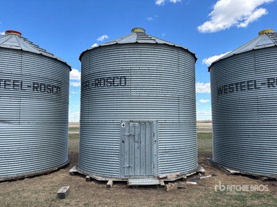 Westeel-Rosco +/- 1750 bu 5 Ring Grain Bin