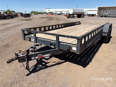 2000 Load Trail 20 ft T/A Remolque Portamaquinaria