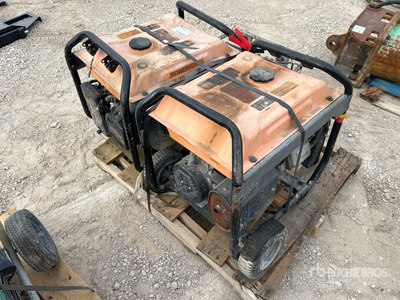Quantity of (2) 2022 Generac GP6500 Portable Generator Set