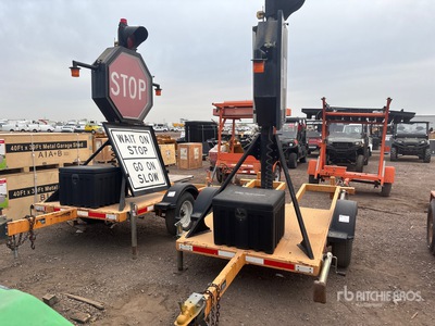 Quantity of (2) 2007 Safety Technologies S/A Auto Flagger Divers - Dispositifs de contrôle de circulation routière