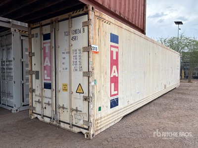 2013 40 ft High Cube Refrigerated Conteneur de stockage