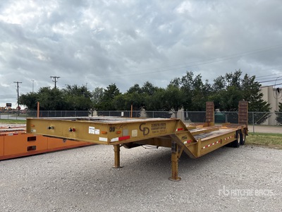 1983 Load King PCS252 25 ton 37 ft T/A Rimorchio per attrezzatura