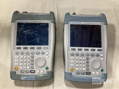 (5) Rhode & Schwarz FSH3 Spectrum Analzyers