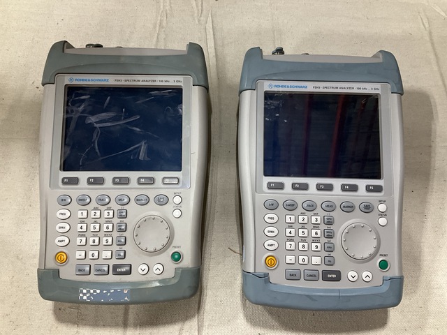 (5) Rhode & Schwarz FSH3 Spectrum Analzyers (5) Rhode & Schwarz FSH3 Spectrum Analzyers