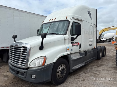 2018 Freightliner Cascadia 125 6x4 تراكتور شاحنة كابينة النوم (ثنائية المحور)