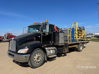 2014 Kenworth T370 Gripper Truck Ciężarówka do transportu ropy i gazu