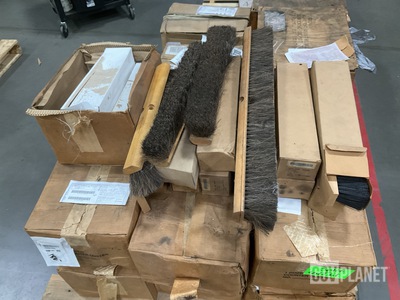 (169) Assorted Floor Sweeping Brushes & Counter Dusters