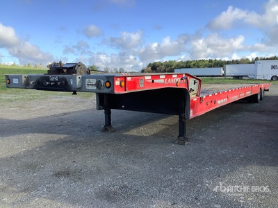 2015 Landoll 930 42840 lb 44 ft T/A Hydraulic Tail Trailer