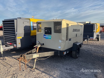 Doosan 400 cfm Mobile Compresseur à air