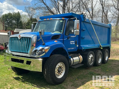 2016 International 7400 8x4 4-Achs Kipper-Lkw