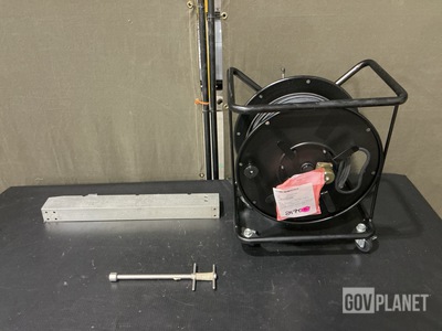 (1) Cable Reel, (4) Mount Rails, (5) Wrenches & Assorted Items
