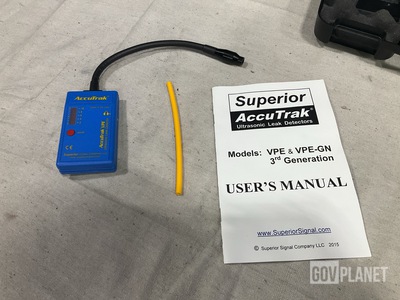 Superior Signal Accutrak VPE Ultrasonic Leak Detector