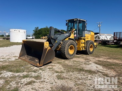 2014 John Deere 624K Pala cargadora