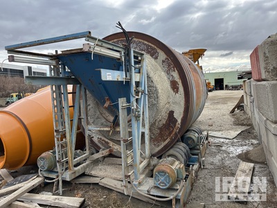 BMH System RollMaster Electric Patch Plant Drum Mixer