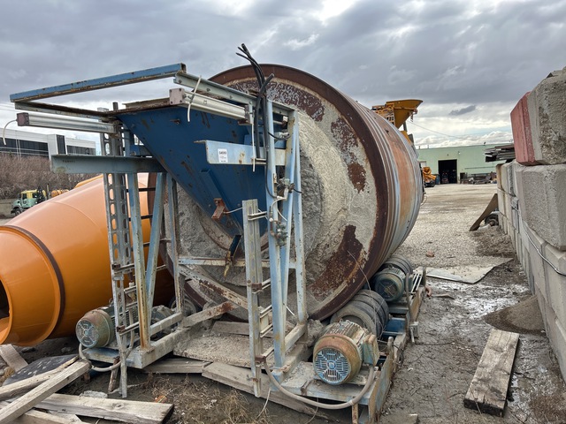 BMH System RollMaster Electric Patch Plant Drum Mixer