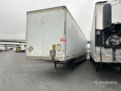 2013 Wabash 53 ft x 102 in Sliding T/A Van Trailer