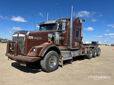 2009 Kenworth T800 Wide Hood 8x6 Sleeper Windenwägen