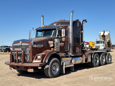 2009 Kenworth T800 Wide Hood 8x6 Sleeper Camion cabrestante