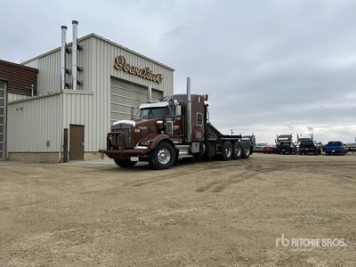 2011 Kenworth T800 Wide Hood 8x6 Sleeper Winch Truck