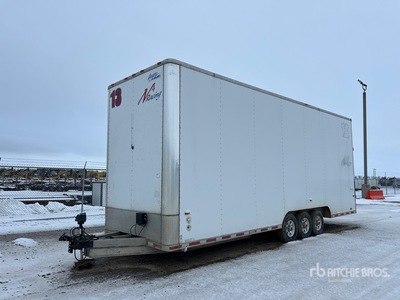 2007 Forest River Tri/A Enclosed 28 FT Car Carrier Trailer