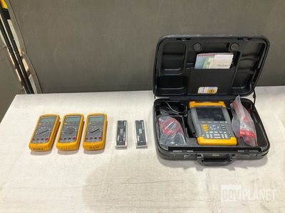 (3) Multimeters, (2) Digital Protractors, (1) Oscilloscope & Assorted Items