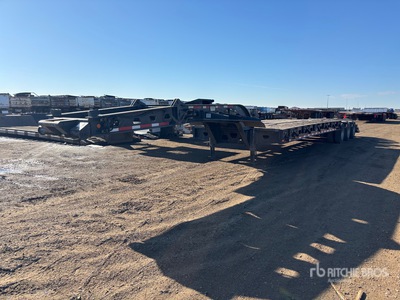 2002 Gerrys Tri/A Single Drop Lowboy Trailer