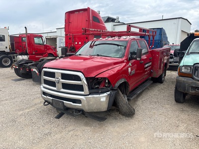 2018 Ram 5500 4x2 Crew Cab Camión Utilitario (Inoperable)