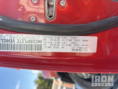 2018 Ram 5500 4x4 Crew Cab Utility Truck