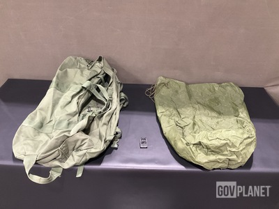 (88) Tiedown Buckles, (20) Clothing Bags, (28) Duffel Bags & Assorted Items