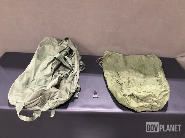 (88) Tiedown Buckles, (20) Clothing Bags, (28) Duffel Bags & Assorted Items