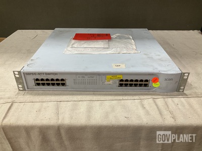 3 Com Switch 4924 Super Stack 3 Gigabit 24-Port Switch