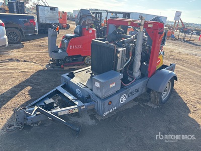 2020 Chicago Pneumatic CPP 6-74 Trailer-Mounted Water Pump