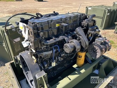 Cat C7 ACERT Turbo Diesel Engine w/Container