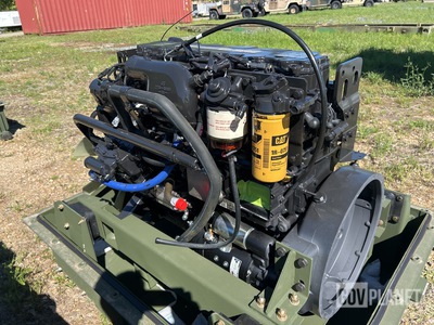 Cat C7 Turbo Diesel Engine w/Container
