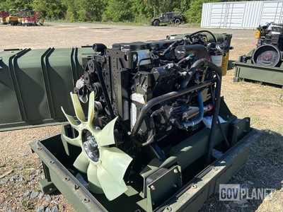 Cat C7 Turbo Diesel Engine w/Container