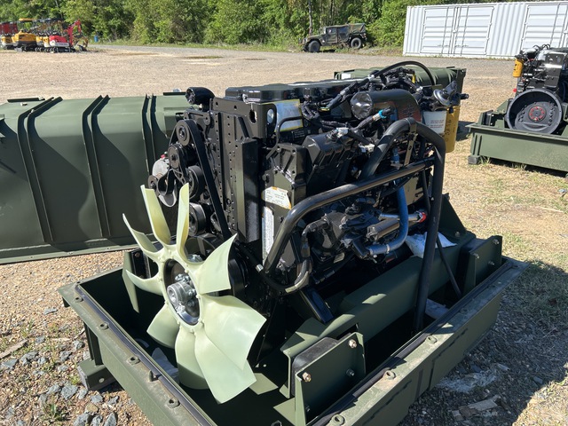 Cat C7 Turbo Diesel Engine w/Container