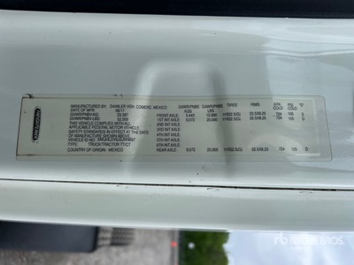 2018 Freightliner Cascadia 126 6x4 T/A Day Cab Truck Tractor