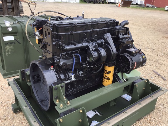 Cat C7 ACERT Turbo Diesel Engine w/Shipping Container