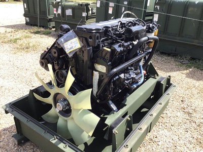 Cat C7 ACERT Turbo Diesel Engine w/Shipping Container
