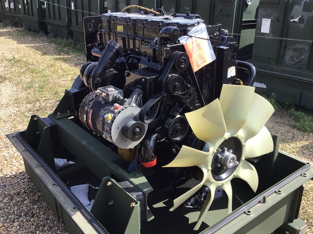 Cat C7 ACERT Turbo Diesel Engine w/Shipping Container Cat C7 ACERT Turbo Diesel Engine w/Shipping Container