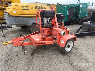 Godwin GDDY 4 in Double Diaphragm Trailer-Mounted Water Pump