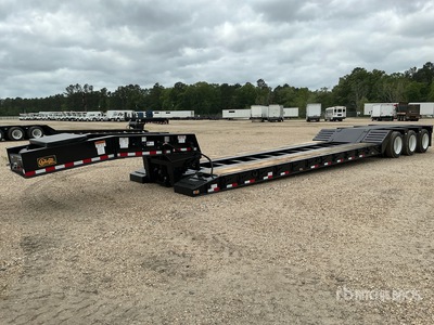 2026 Witzco RG-52 Tri/A Removable Gooseneck Lowboy Trailer
