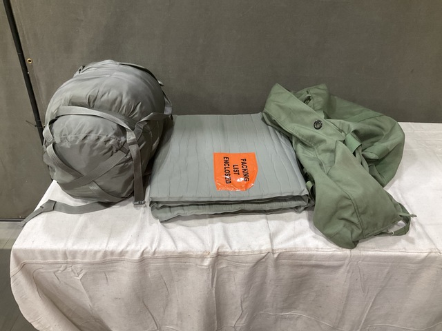(13) Self-Inflating Sleeping Mats, (37) Duffel Bags & Assorted Items
